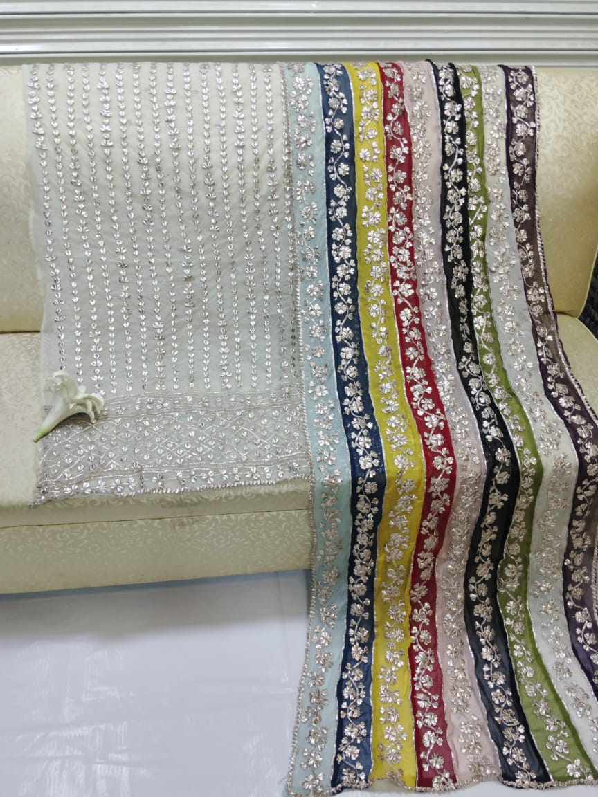 Organza Gotta Jall Suits