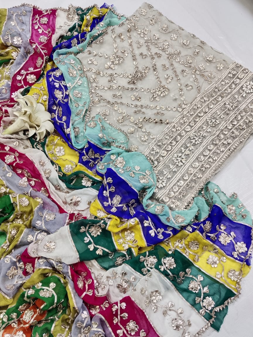 Organza Gotta Jall Suits