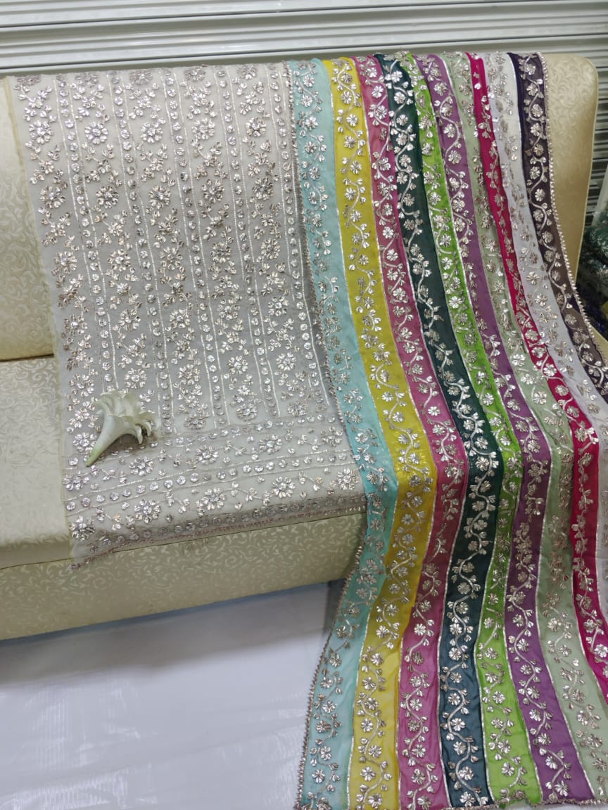 Organza Gotta Jall Suits