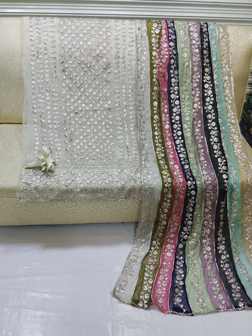 Organza Gotta Jall Suits