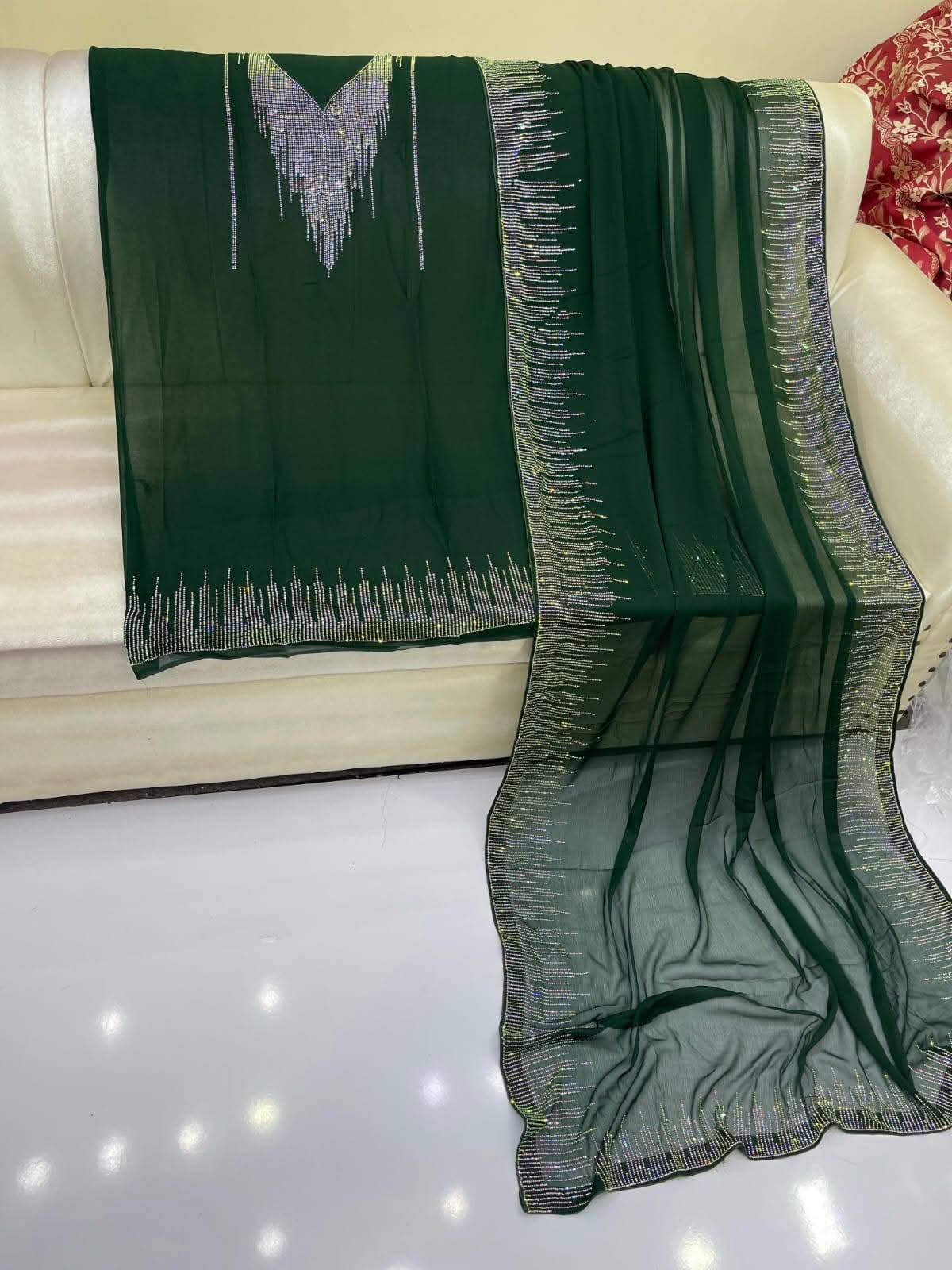 Beautiful DMC Stone Work Suits