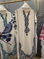 Raw Silk Heavy Embroidered Stiched