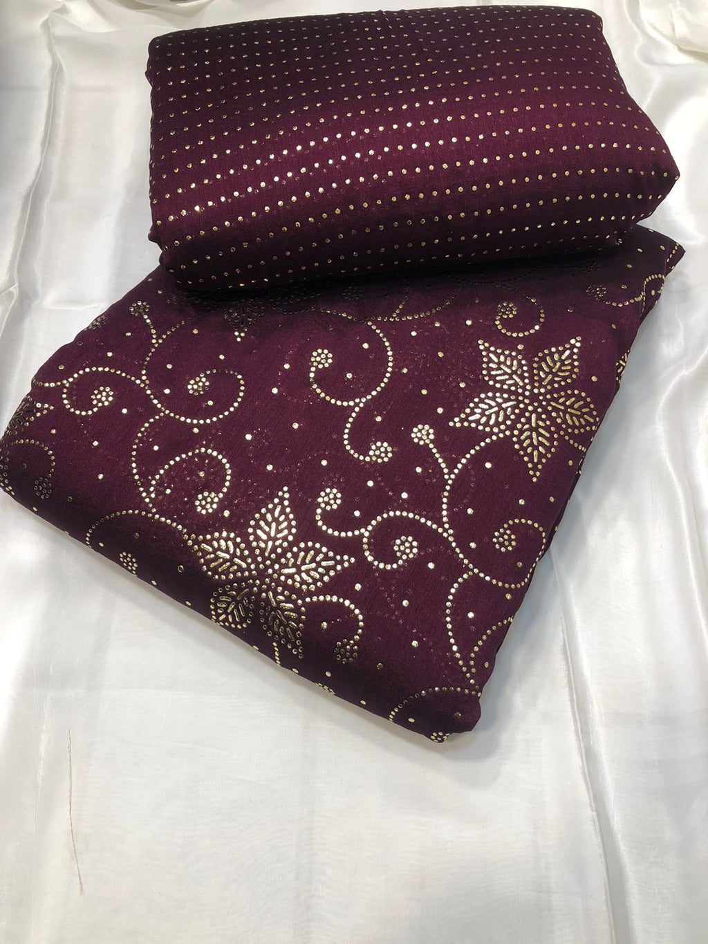 Indian Kamdani Silk 3 Piece Suit