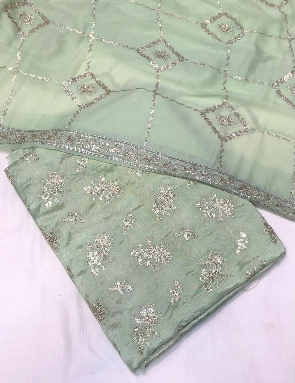 New Article Cotton Raw Silk Cross Stitch