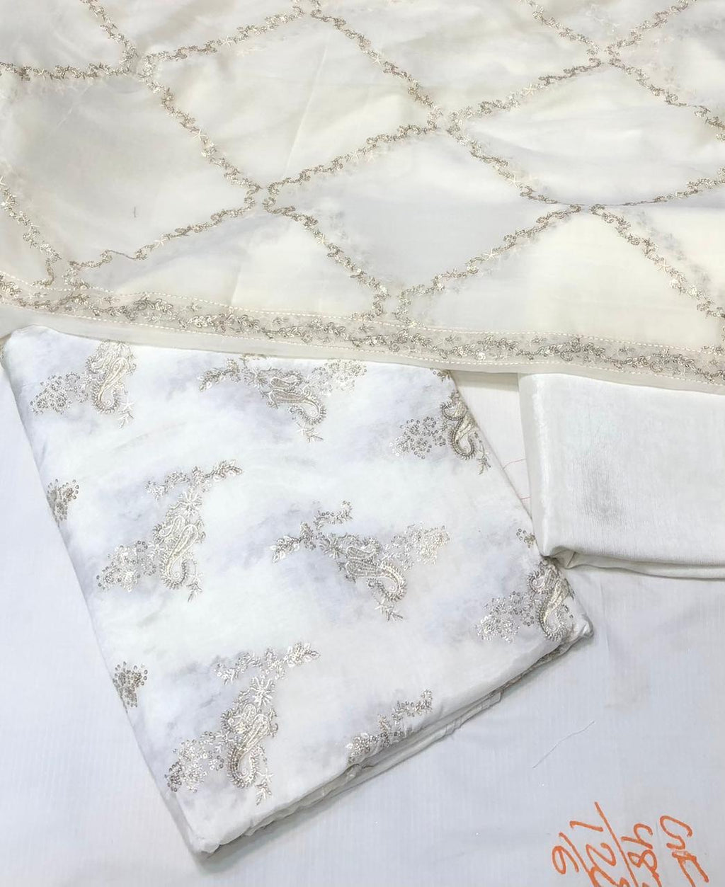 New Article Cotton Raw Silk Cross Stitch