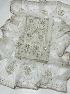 Hand Made Beautiful Gotta Pearl Work Suits