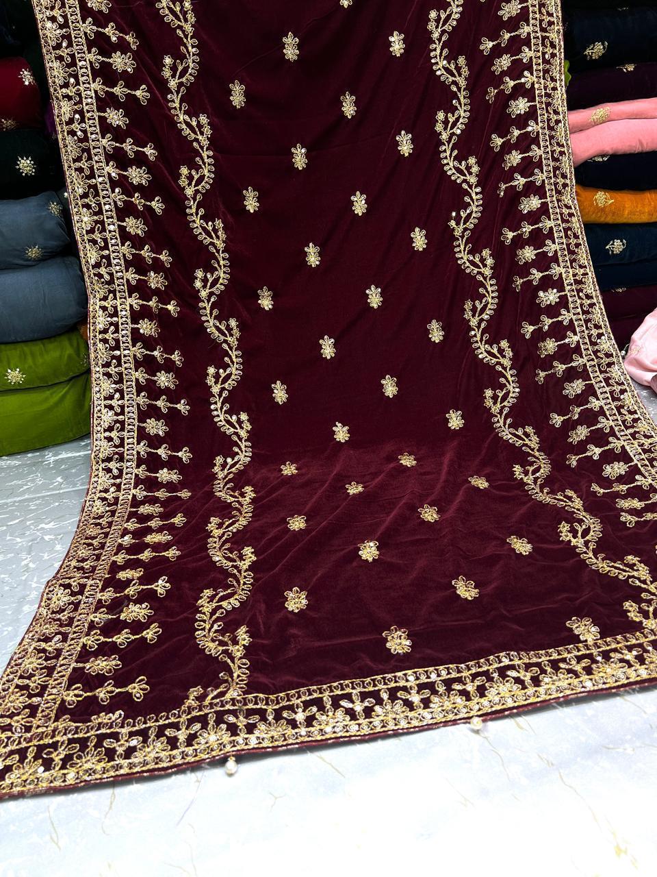 Superior Micro Velvet Shawls