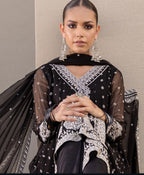 New Arrival Chiffon Fully Embroidered Andrakha Style