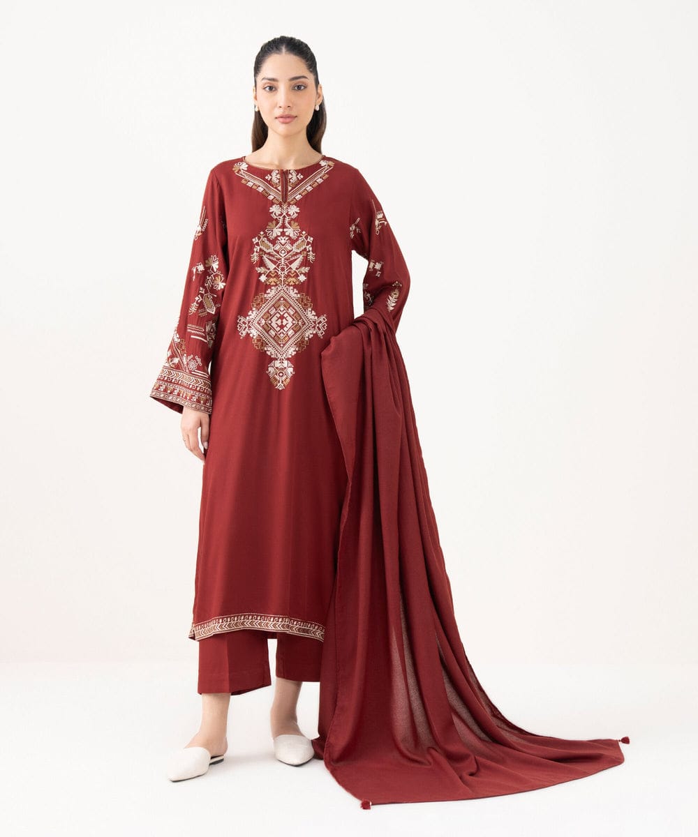 Winter Collection Sapphire Shawl 3 Piece