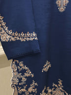 Pure Korean Silk Embroidered Suit 2 Piece