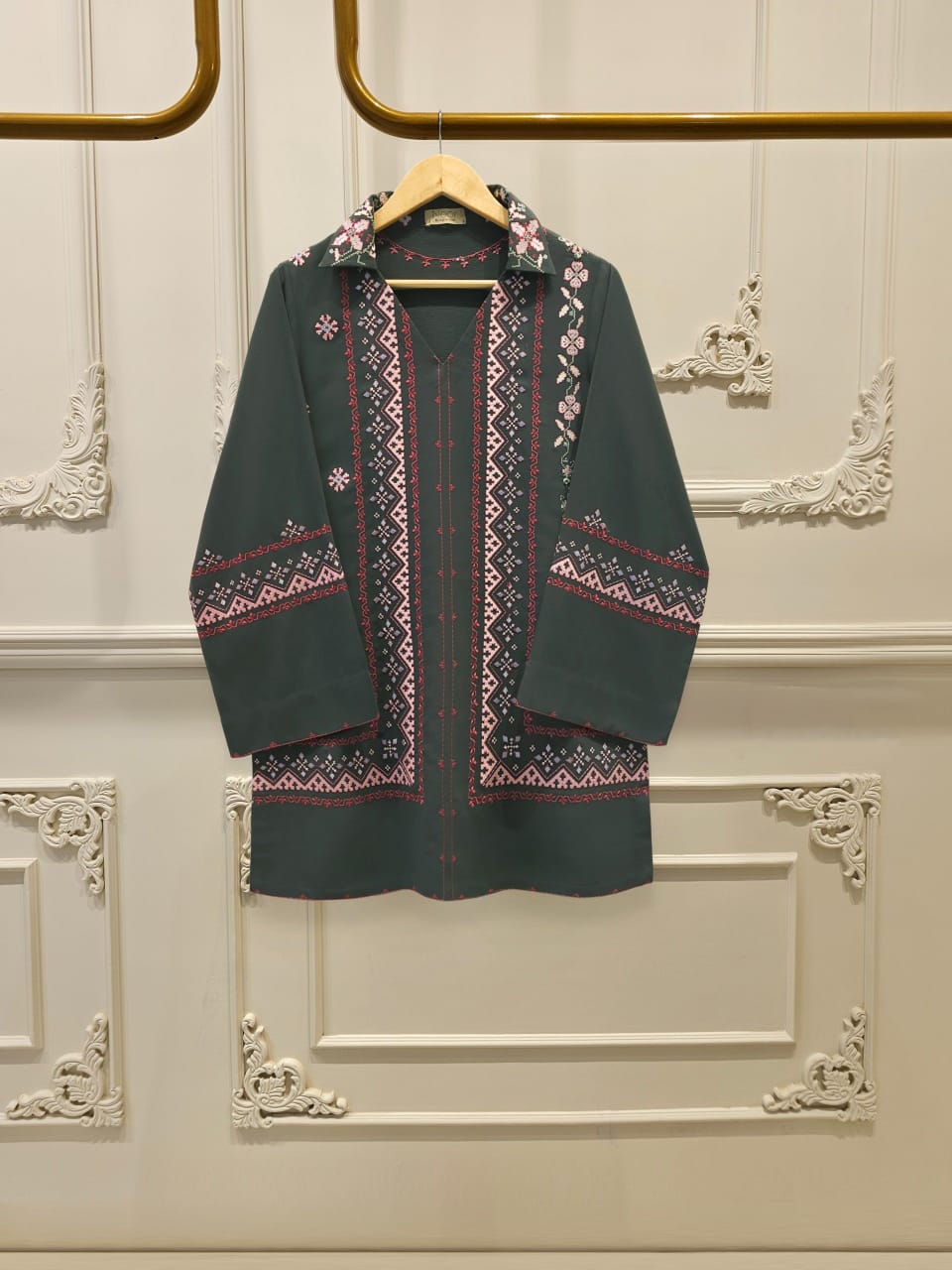 Embroidered Georgette Suit 2 Piece