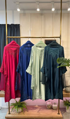 Sheesha Silk Heavy Embroidered Cutwork