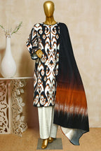 Baad e Saba Winter Patels Khaddar 3-Pc Stitched