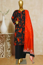 Baad e Saba Winter Patels Khaddar 3-Pc Stitched