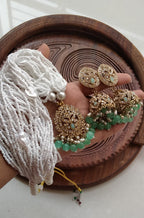 Indian Antique Jumma With Mala Set