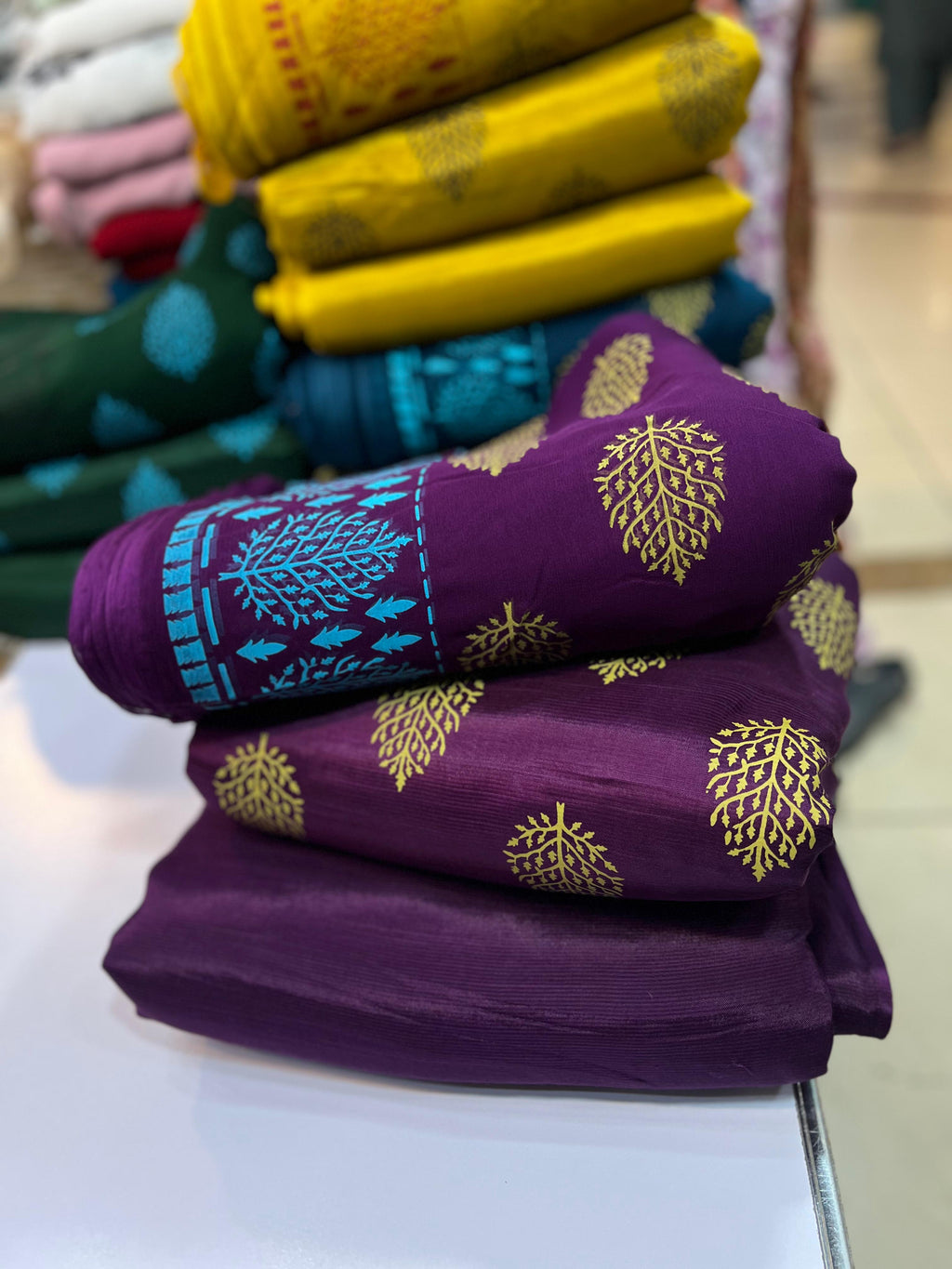 3 Pcs Suit Gul Ahmed Block Print