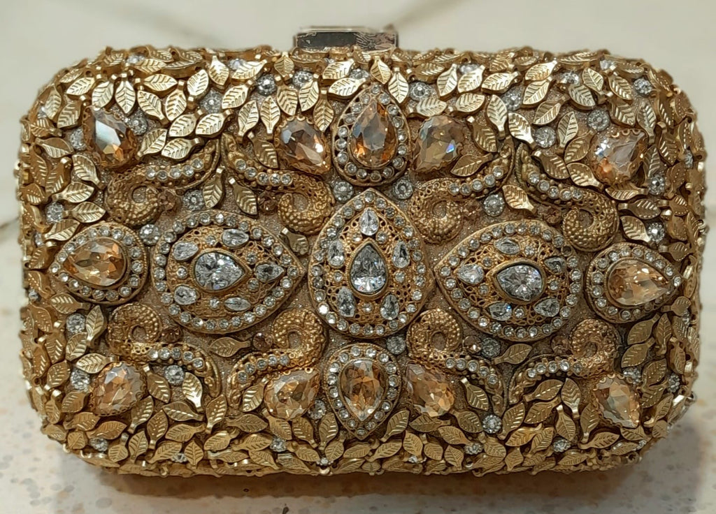 New Trending Kundan Clutches