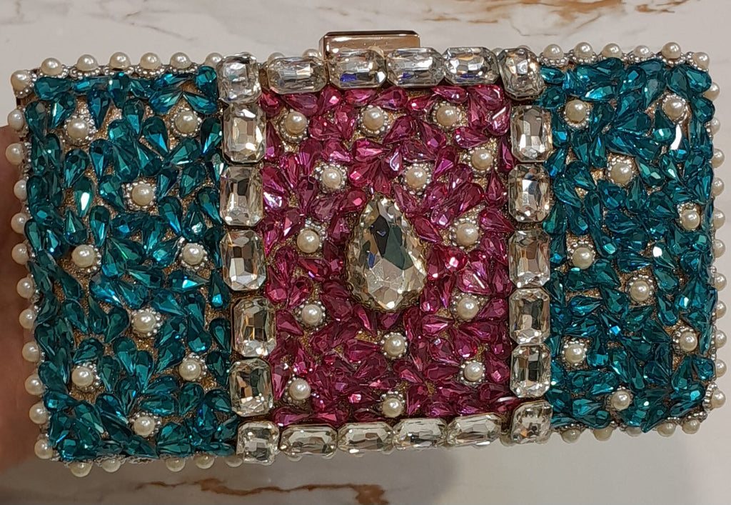 New Trending Kundan Clutches