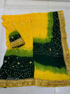 Chiffon Chundri Gotta Work Shirt Duppatta