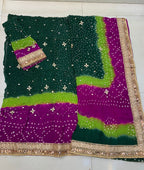 Chiffon Chundri Gotta Work Shirt Duppatta