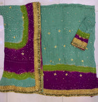 Chiffon Chundri Gotta Work Shirt Duppatta