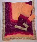 Chiffon Chundri Gotta Work Shirt Duppatta