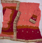 Chiffon Chundri Gotta Work Shirt Duppatta