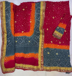 Chiffon Chundri Gotta Work Shirt Duppatta