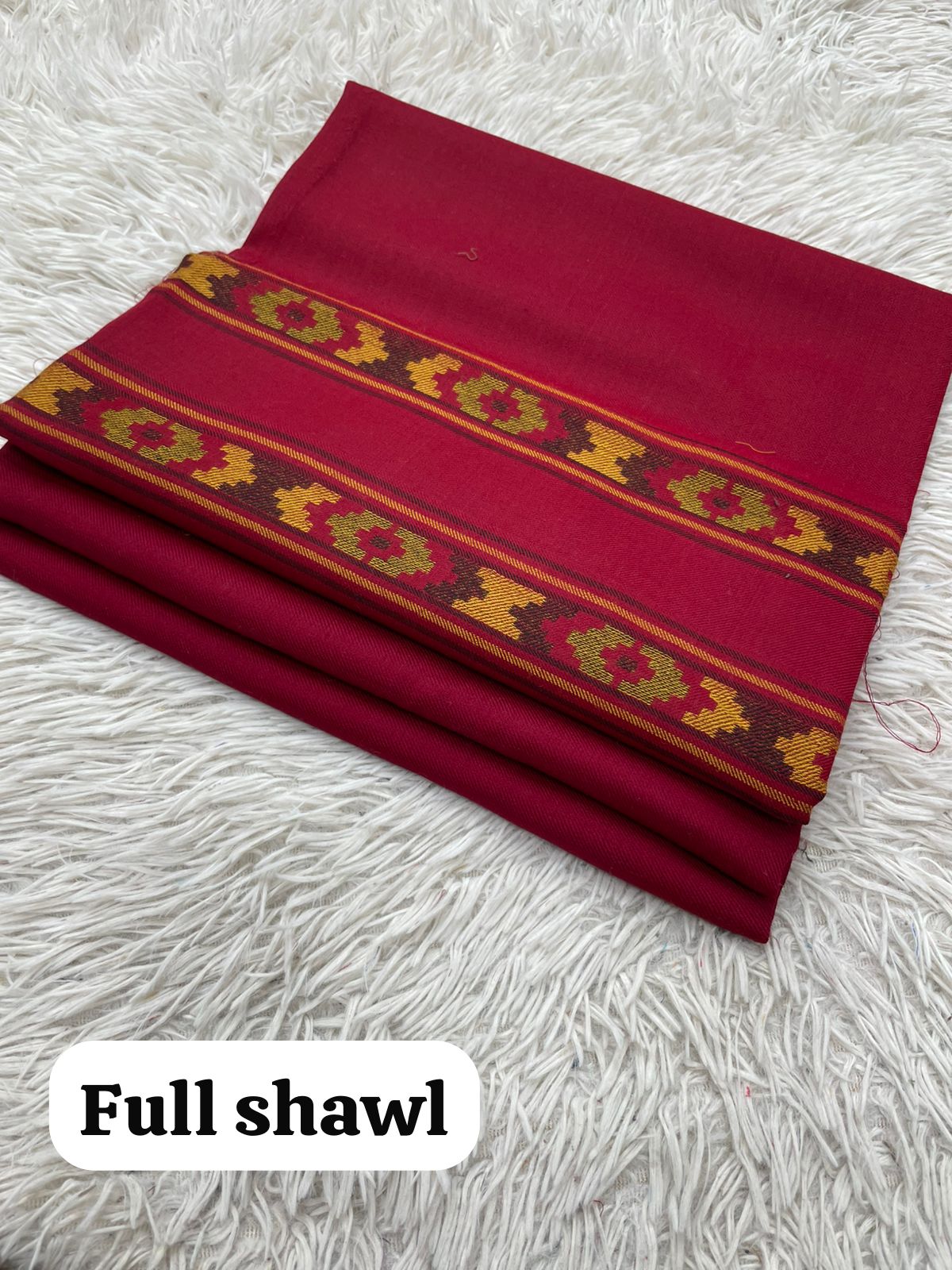 Pashmina 3 Pcs Suit With Kani Full Size Shawal