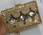 New Trending Kundan Clutches