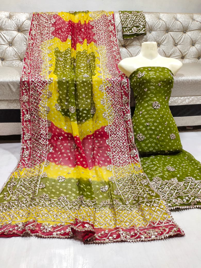 New Design Hand-Made Gotta Chunri Suits – Latest Arrival