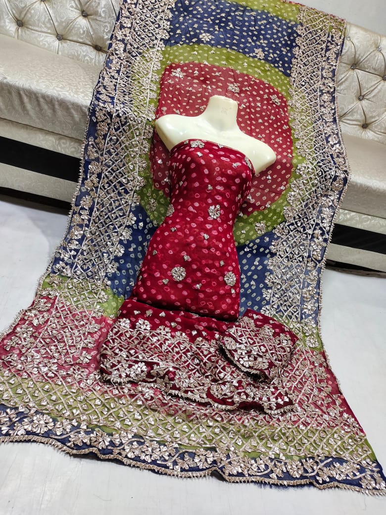 New Design Hand-Made Gotta Chunri Suits – Latest Arrival