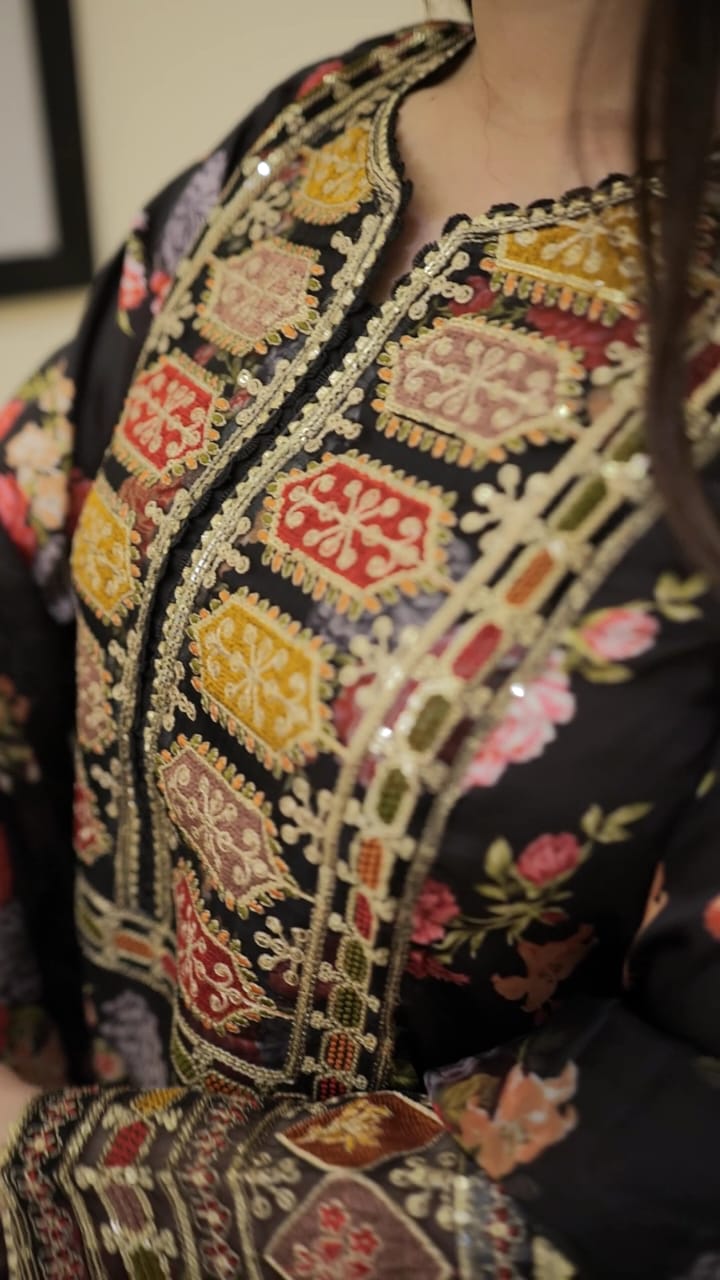 CHANDNI DIGITAL EMBROIDERY 3 PCS