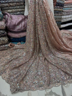 New Crystal Silk Cutdana 3 Pcs  Suit