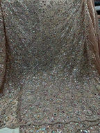 New Crystal Silk Cutdana 3 Pcs  Suit