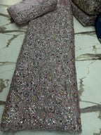 New Crystal Silk Cutdana 3 Pcs  Suit