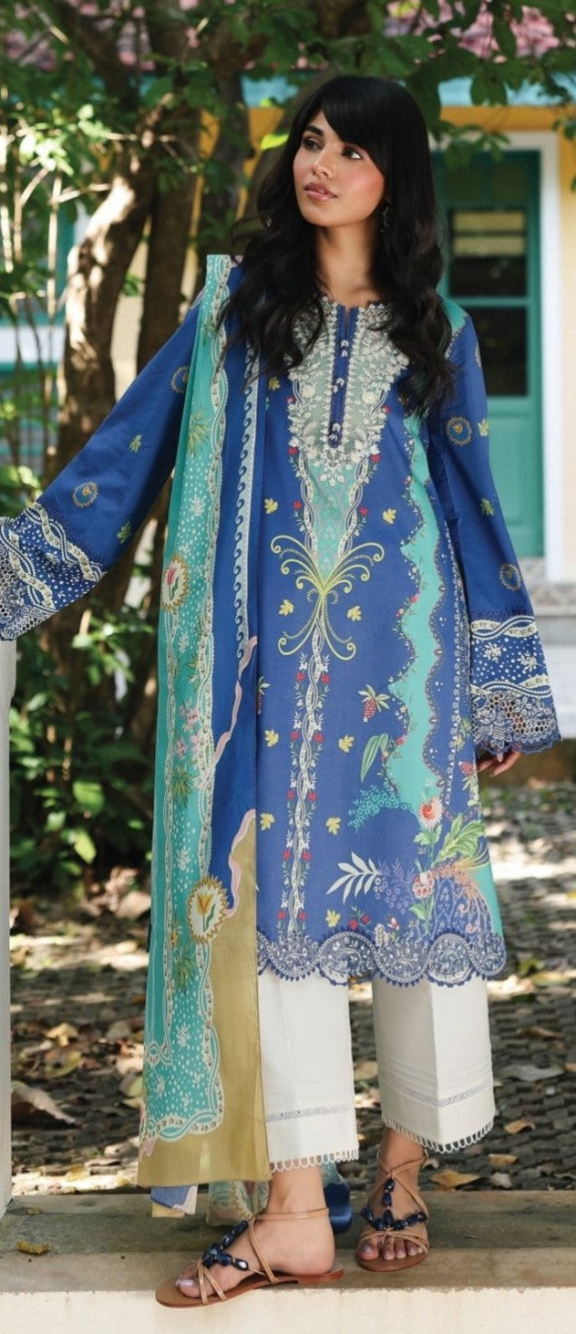 Qalamkar Qprints 10 (B) Lawn Collection