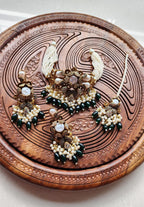 Designer Collection Handmade Turkish With Mother Pearl Chokkar Set