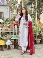 SNOW DROP EMBROIDERED 3PC