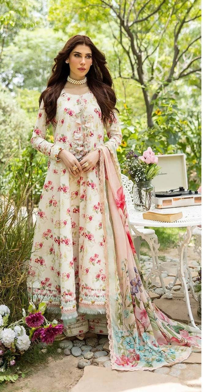 Elaf ECD 2A Lawn & Chiffon