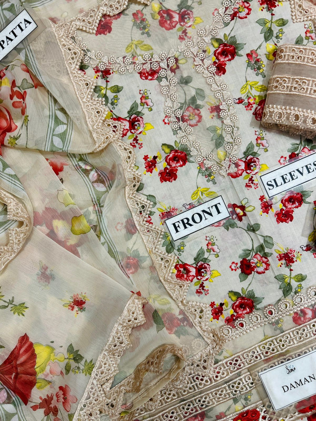 Elaf ECD 2A Lawn & Chiffon