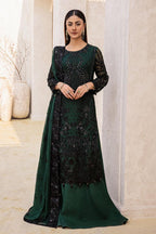 Zebtain Chiffon Suit With SILK Trouser