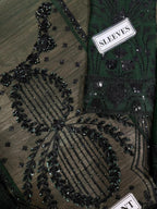 Zebtain Chiffon Suit With SILK Trouser