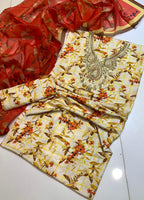 DIGITAL PRINTED EXCLUSIVE 3 PCS SWISS LAWN SUITS