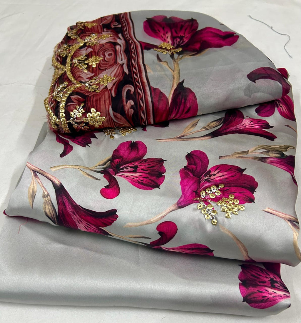 New Arrivals Katori Silk Shamose 3 Pcs