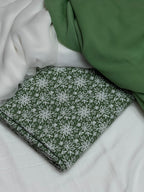 Pure Original China 3Pcs Boski Lilen With Crinkle Pk Pure Chiffon Dupatta