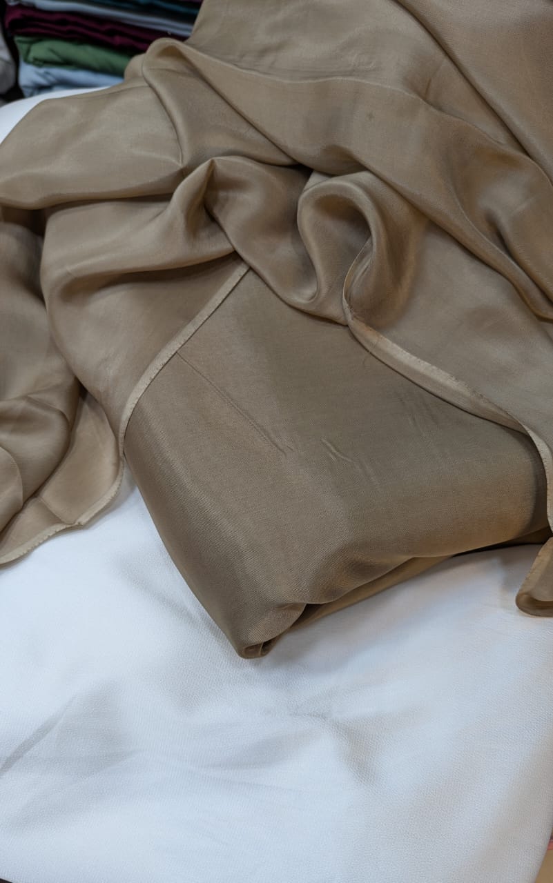 RUSSIAN SILK SHIRT TROUSER WITH SOFT SILK DUPATTA 3 PCS