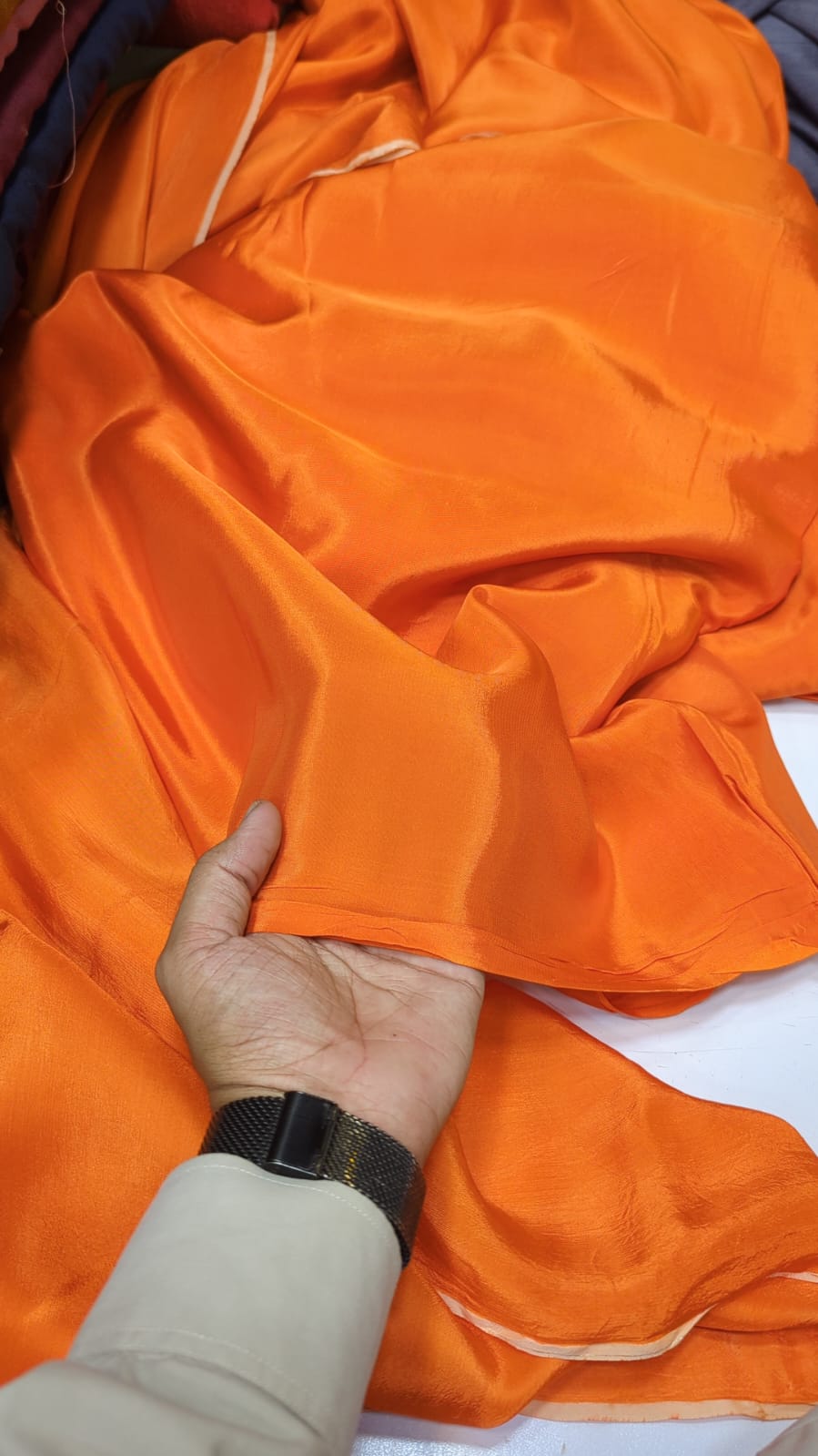 RUSSIAN SILK SHIRT TROUSER WITH SOFT SILK DUPATTA 3 PCS