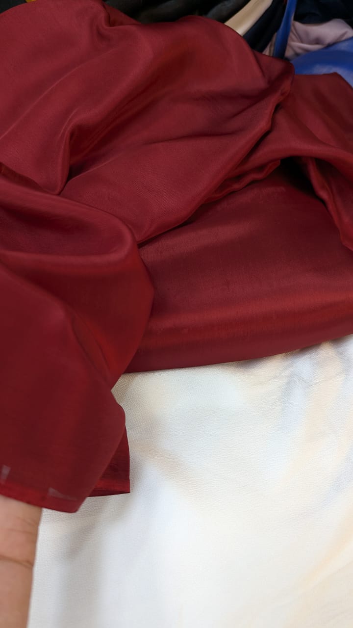 RUSSIAN SILK SHIRT TROUSER WITH SOFT SILK DUPATTA 3 PCS