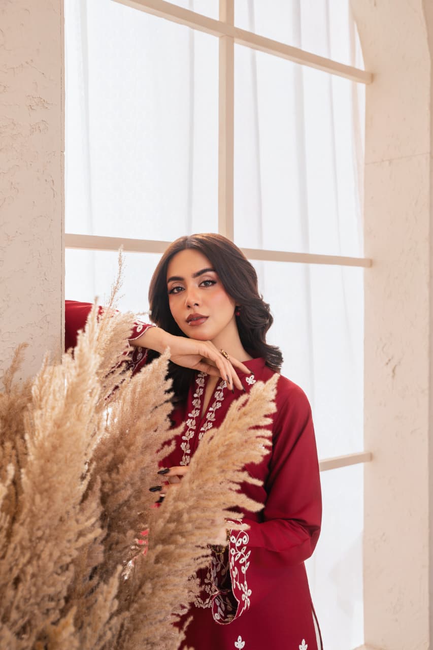 ZARF EMBROIDERY 2PC (FARSHI)